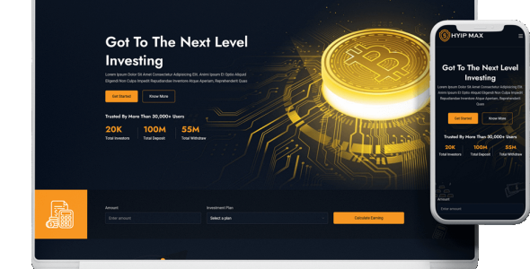 HYIP MAX - high yield investment platform