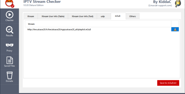 IPTV STREAM CHECKER 3.05 DELUXE EDITION