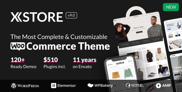 XStore - Most Customizable WordPress WooCommerce Theme 9.3.1