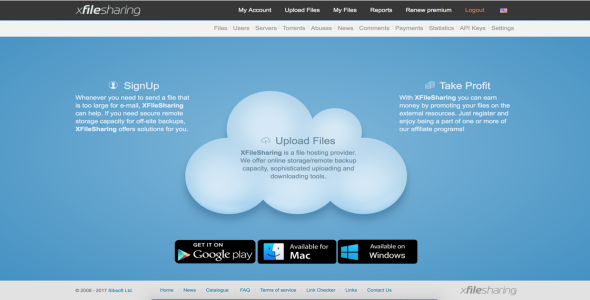 XFilesharing Pro 3.4