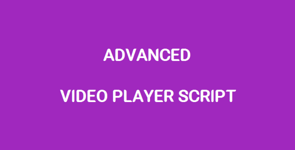 JuicyCodes Advanced Video Player Script