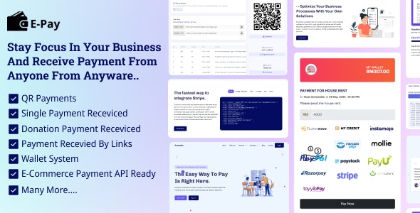 E-Pay - Ultimate Payment Gateway System by AMCoders 1.3