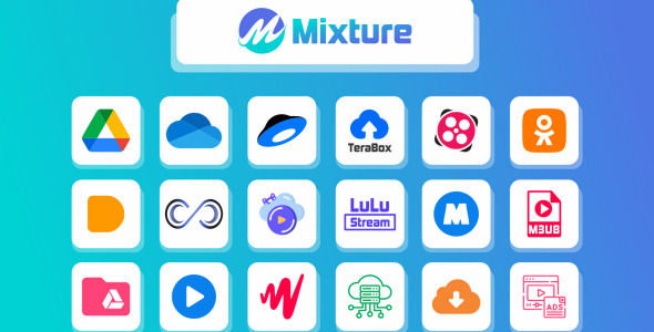 Mixture - Video Player Multiple Sources 50+ - File Manager & Proxy + License Key 4.4.0