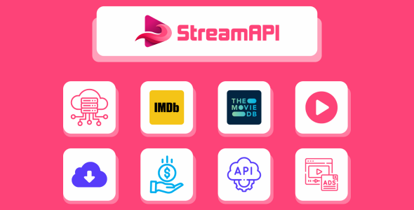 StreamAPI – Movies & TV Series Embed API Links - PHP Script 1.2