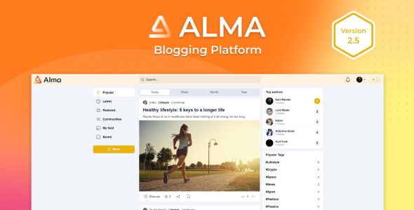 Alma - Blogging Platform 2.3