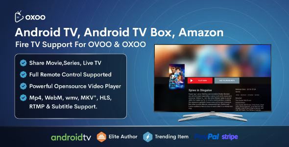 OXOO TV - Android TV, Android TV Box And Amazon Fire TV Support for OVOO and OXOO v2.1.0