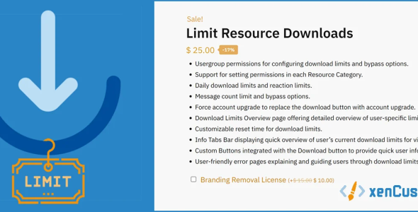 [XenCustomize] Limit Resource Downloads