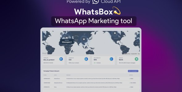 WhatsBox - The WhatsApp Marketing - Bulk Sender, Chat, Bots, SaaS